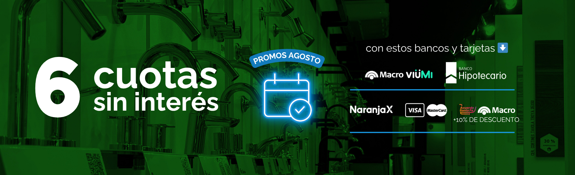 6 CUOTAS PROMOS