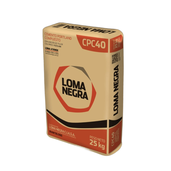CEMENTO LOMA NEGRA x 25 Kgs.